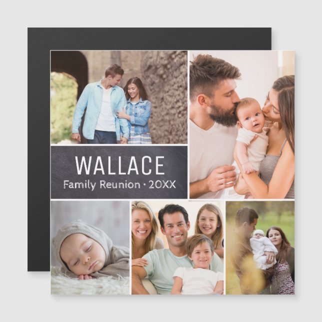 Family Reunion Photo memories personalised (Front/Back)