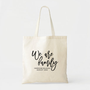 Family Reunion Picnic BBQ Change Script Font Color Tote Bag