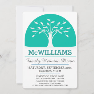 Family Reunion Picnic Invitation