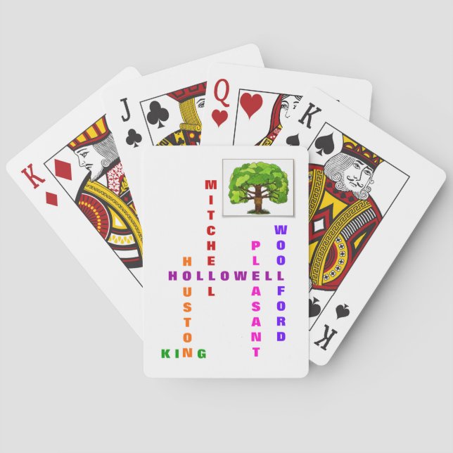 Family Reunion Playing Cards (Back)