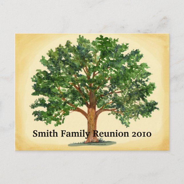 Family Reunion Postcard Invitation (Front)