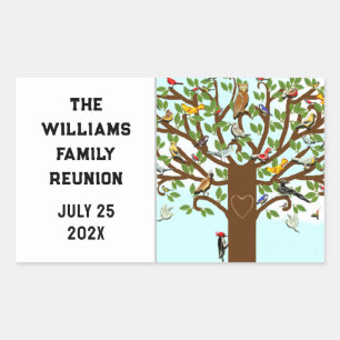 Family Reunion Rectangular Sticker