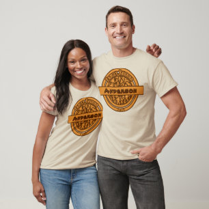 Family Reunion Retro Orange T-shirt
