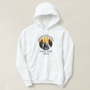 Family Reunion Road Trip Mountain Personalised  Hoodie