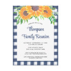Family Reunion Rustic Floral