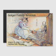 Family Reunion Save-the-Date Magnet
