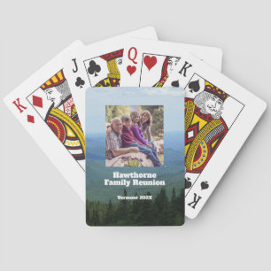 Family Reunion Souvenir Playing Cards