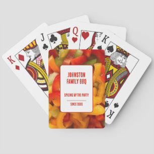 Family Reunion Spicing Up The Party Summer Picnic Playing Cards