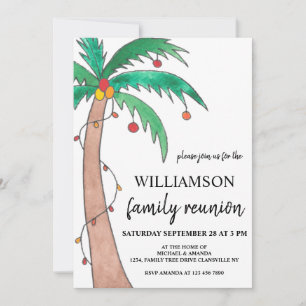 Family Reunion Summer Invitation