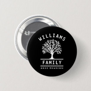 Family Reunion Summer Vacation Road Trip Tree 6 Cm Round Badge