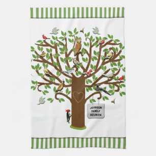 Family Reunion Tea Towel