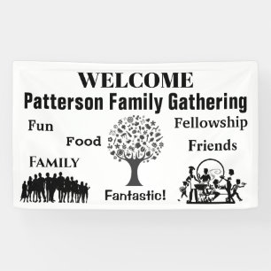 Family Reunion Themed - Customisable Banner