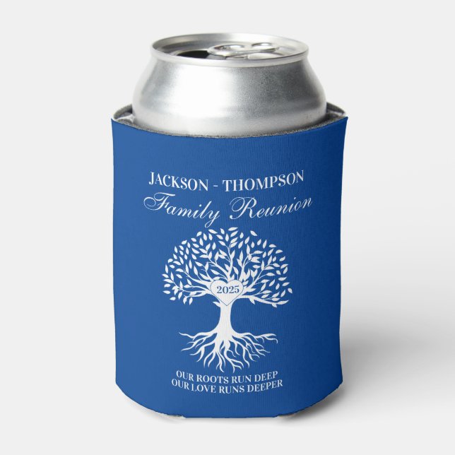 Family reunion tree can cooler (Can Front)