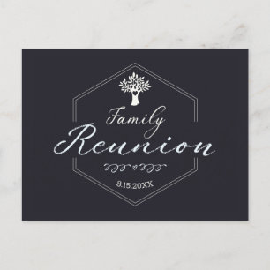 Family Reunion Tree Invitation
