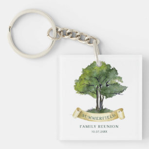 Family Reunion Tree Matching Cousins Crew Key Ring
