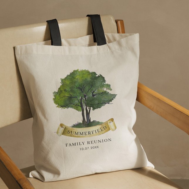 Family Reunion Tree Matching Cousins Crew Tote Bag (Genealogy Tree Family Reunion Black Handles Tote Bag)