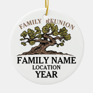 Family Reunion Tree Ornament