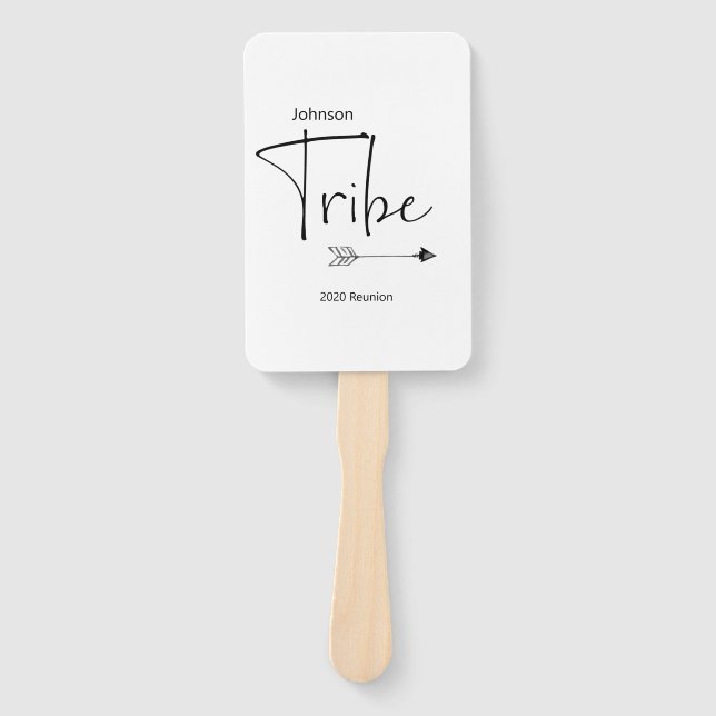 Family Reunion, Tribe Hand Family Hand Fan (Front)