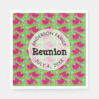 Family Reunion Watermelon Background