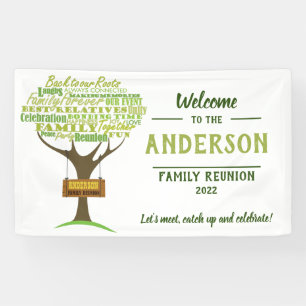 Family Reunion Welcome Banner