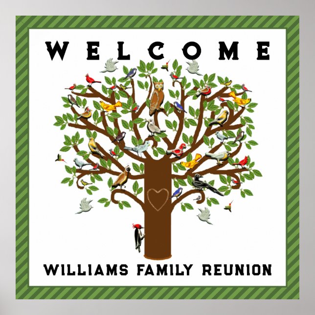 Family Reunion Welcome Poster (Front)