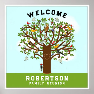 Family Reunion Welcome Poster