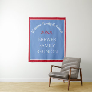 Family Reunion Welcome Tapestry