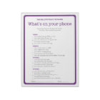 Family Reunion What's on Your Phone Game