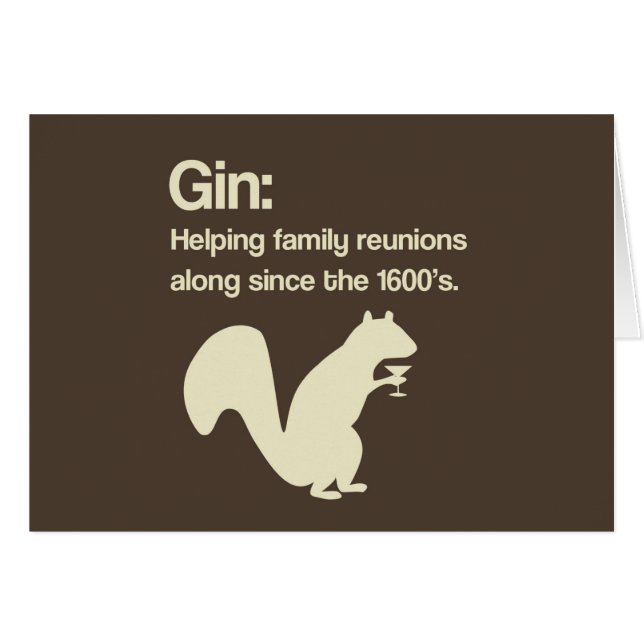 Family Reunions and Gin (Front Horizontal)