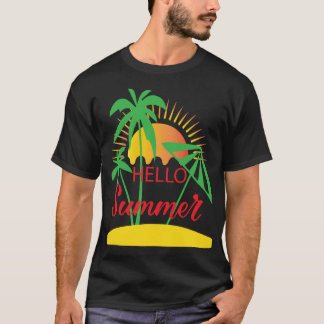 family reunionsummer vacationmatchingsunset monogr T-Shirt