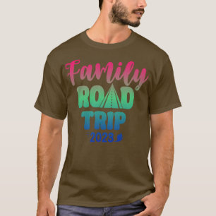 Family Road Trip 2023 Travel Family Vacation Summe T-Shirt