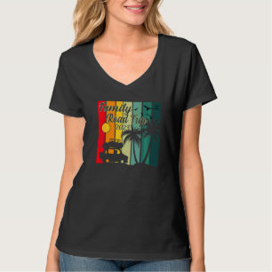 Family Road Trip 2023  Vacation Matching Group Sun T-Shirt