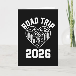 Family Road Trip 2026 Card