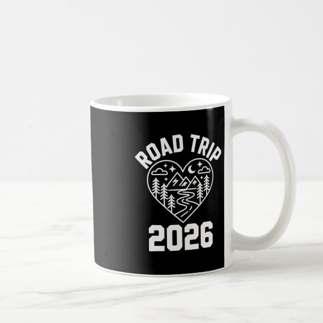 Family Road Trip 2026  Coffee Mug (Right)
