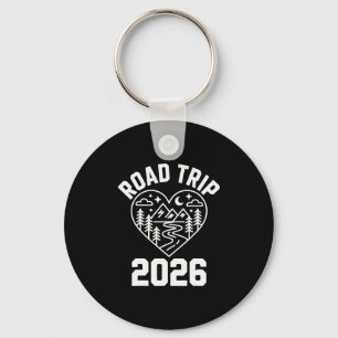 Family Road Trip 2026 Key Ring