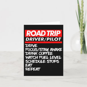 Family Road Trip Shirts Funny _ Vacation _ Summer Card