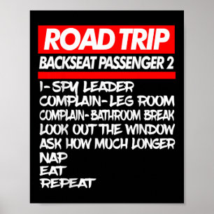Family Road Trip Shirts Funny _ Vacation _ Summer Poster