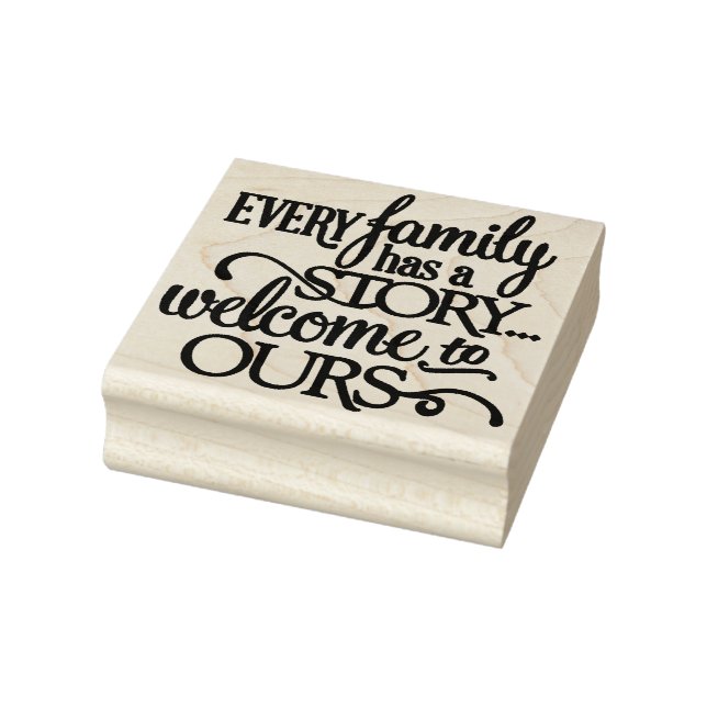 Family Rubber Stamp (Stamp)