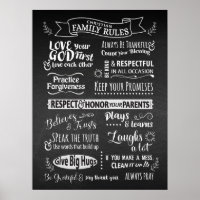 Family Rules - Christian values to live together