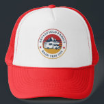 Family RV Road Trip Reunion Matching Cousins Trucker Hat<br><div class="desc">Going on a family road trip? Customise these RV retro road trip hat for the whole family by adding your family name or custom text, and year of the adventure. I hope it’s not just about the cool design that caught your eye but the fact you’ll never find it in...</div>