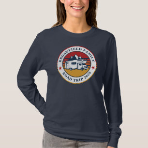 Family RV Road Trip Reunion Matching Mum T-Shirt