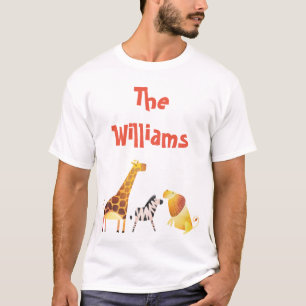 Family Safari Animals T-Shirt