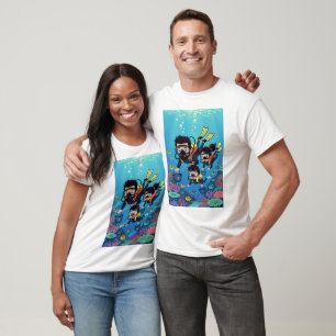 Family Scuba Diving Fun T-Shirt