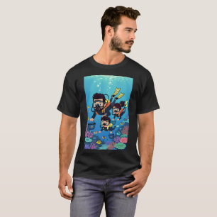 Family Scuba Diving Fun T-Shirt