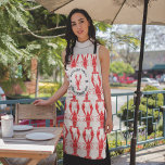 Family Seafood Boil Personalised Lobster Apron<br><div class="desc">It's here again. The annual summer party event you plan for the whole family to hang, eat and drink. Commemorate this year with a matching family design to make the photo look perfect and keep the memory alive for years. Add your family details by clicking the "Personalise" button above. TIP:...</div>