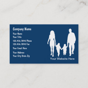 Family Services Business Cards