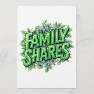 Family Shares Invitation