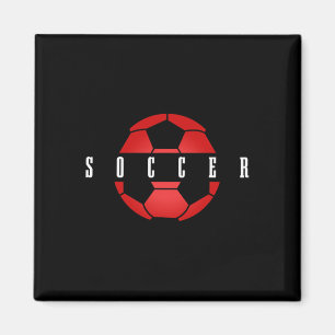 Family Soccer Goal Happiness Graphic - Team Unity Magnet
