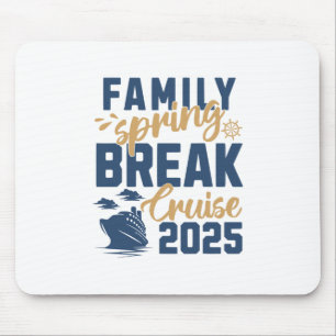 Family Spring Break Cruise 2025 Family Vacation Ma Mouse Mat