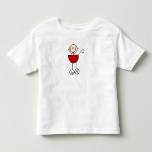 Family Stick Figure Baby Shirt